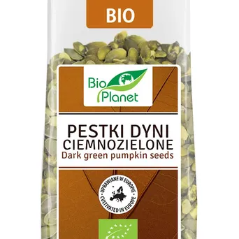 Pestki dyni ciemnozielone BIO 150g (Uprawiane w Europie) Bio Planet