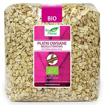 Płatki owsiane bezglutenowe BIO 1kg-Bio Panet Bio Planet