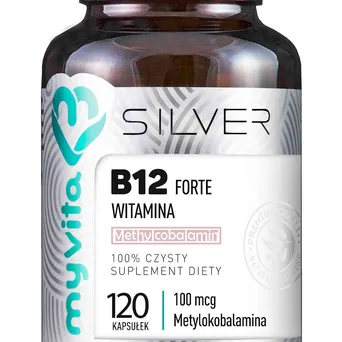 Witamina B12 100mcg, 120kaps. (Metylokobalamina) MyVita