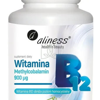 Witamina B12 Methcobalamin 900 µg x 100 VEGE kaps.