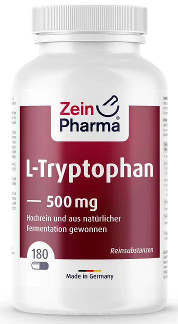 Tryptofan, 500mg - 180 kaps. Zein Pharma