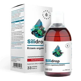 Krzem Organiczny MMST Silidrop - Aura Herbals-500 ml