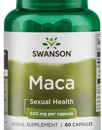 Maca Extract, 500mg - 60 kaps. SWANSON