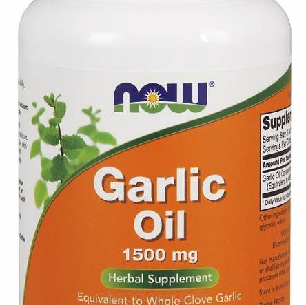 Garlic Oil, 1500mg - 250 kaps.