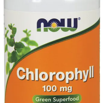 Chlorofil w tabletkach 100mg 90 kaps. Now Foods