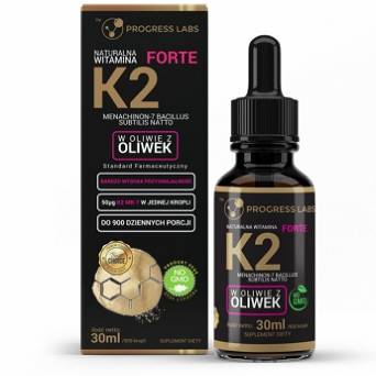 Witamina K2 MK-7 Naturalna Forte w kroplach 30 ml