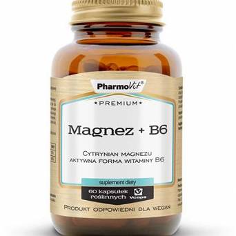 Magnez + witamina B6 Pharmovit 60 kaps