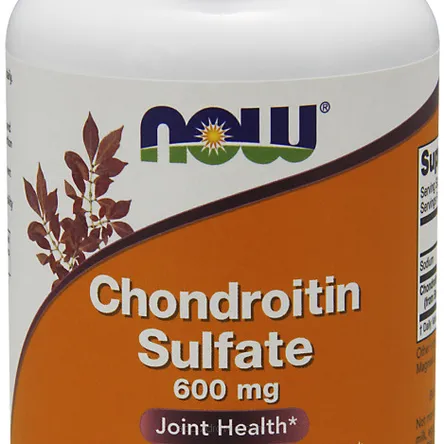 Chondroitin Sulfate, 600mg - 120 kaps. Now Foods