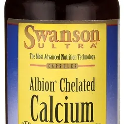 Albion Chelated Calcium, 180mg - 180 kaps. SWANSON