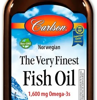 Najwyższej Jakości Olej Rybi (Naturalny Cytrynowy) Carlson Labs - 500 ml 