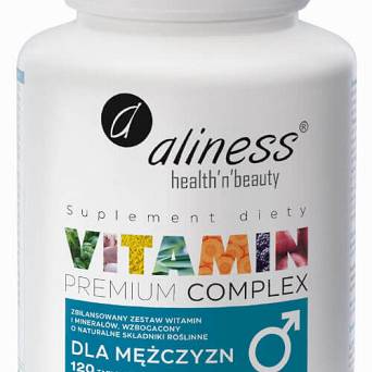 Aliness Premium Vitamin Complex dla mężczyzn 120 tabl.
