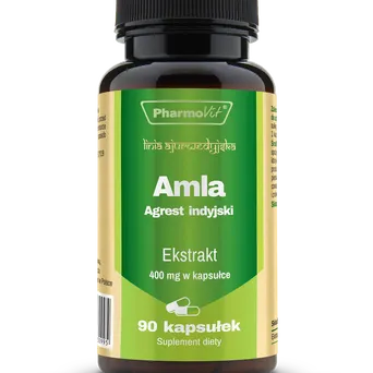 Amla Agrest indyjski 4:1 400 mg 90 kaps Pharmovit