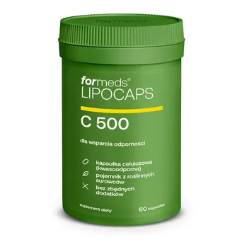 Lipocaps 500-liposomalna witamina C 60 kaps. Formeds
