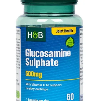 Glukozamina Siarczan, 500mg - 60 kaps. - Holland i Barrett 