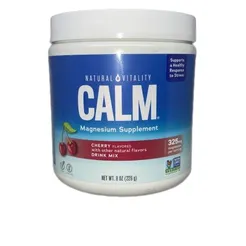 Calm Magnesium Powder, Cherry - 226g