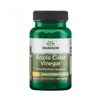 Apple Cider Vinegar - Ocet Jabłkowy 200 mg 120 tab. Swanson