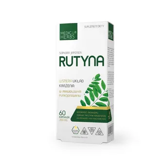 Rutyna 350mg - Medica Herbs, 60 Kapsułek