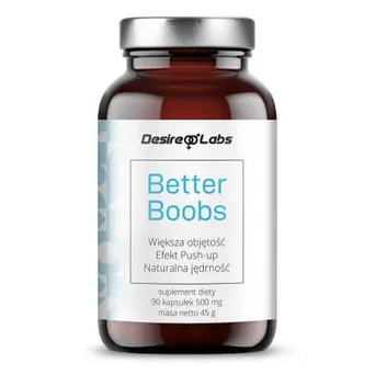 Better boobs,tabletki na powiększenie biustu - Desire Labs 90 kaps.