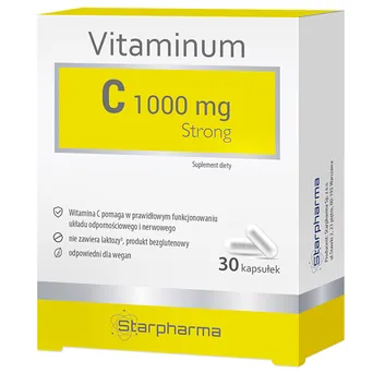 Vitaminum C 1000 mg Strong 30kaps. STARPHARMA