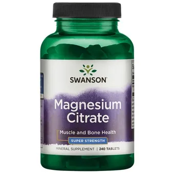 Cytrynian Magnezu, 240 tabletek  SWANSON