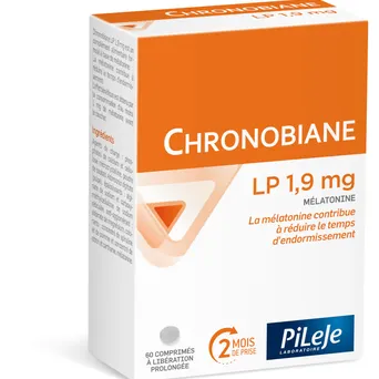 Chronobiane LP 1,9 mg melatonina na sen Pileje 60 tab
