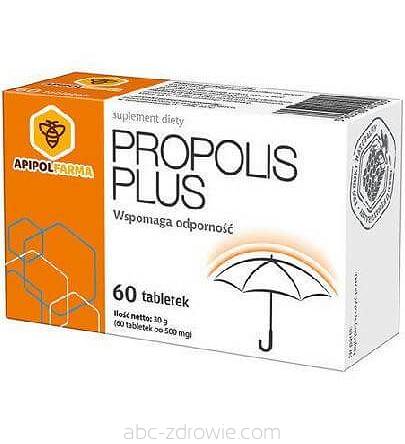 propolis plus 60 tabletek