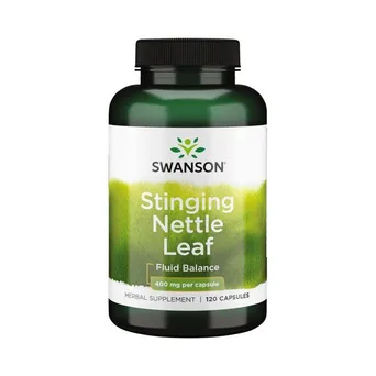 Stinging Nettle Leaf - Pokrzywa Zwyczajna 400 mg Swanson 120 kaps.