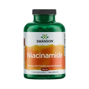 Witamina B3 - Niacyna (Niacinamide) 500 mg -250 kaps. Swanson