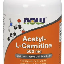 Acetyl-L-karnityna, 500mg - 200 vkaps.