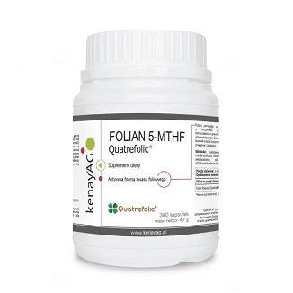 FOLIAN 5-MTHF-aktywny kwas foliowy- Quatrefolic-300kaps