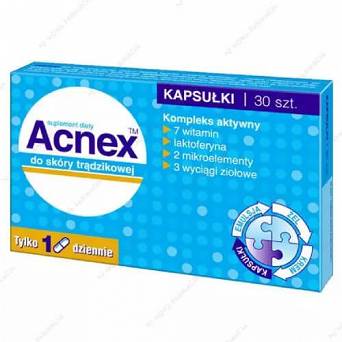 Acnex- tabletki na trądzik 30 sztuk