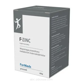 Cynk F-Zinc 15mg ForMeds 48g  60 porcji 