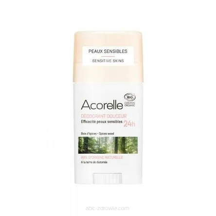 Organiczny dezodorant z ziemią okrzemkową Acorelle – Spices Wood