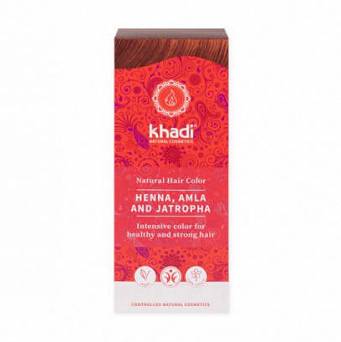 Henna czerwona  Khadi z Amla i Jatrophą 100 g