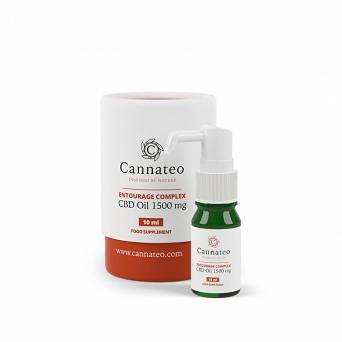 Olejek CBD 2 x 1500 mg Cannateo -2x10 ml