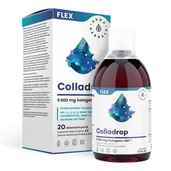 Colladrop FLEX Płyn - Kolagen Morski 5000 mg - 500ml-Aura Herbals