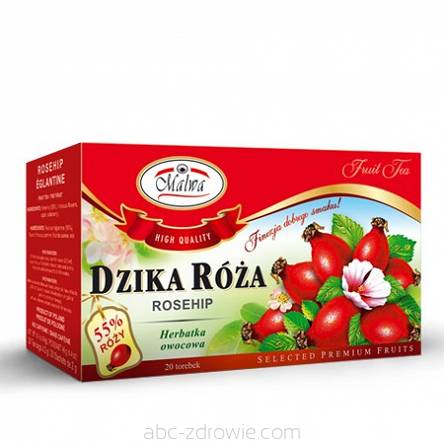 Herbata dzika róża 20*2g MALWA
