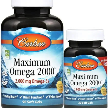 Maximum Omega 2000 Carlson Labs - 120 kaps. 