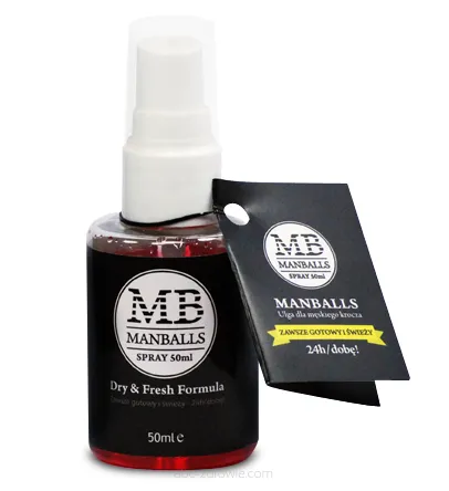 MANBALLS Spray 50ml-płyn intymny dla mężczyzn