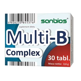 SANBIOS Multi-B-Complex 30 tabl.
