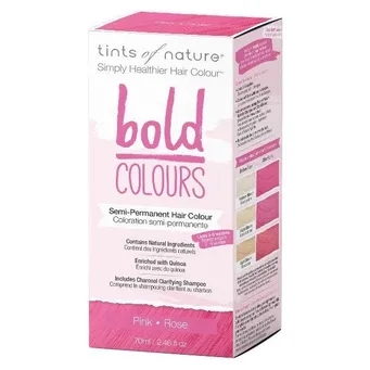 Półtrwała farba do włosów Tints of Nature BOLD Colours - Różowa