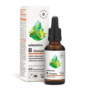 Witamina B Complex - krople 30ml Aura Herbals