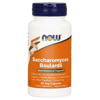 Saccharomyces Boulardii - 60 kaps. Now Foods