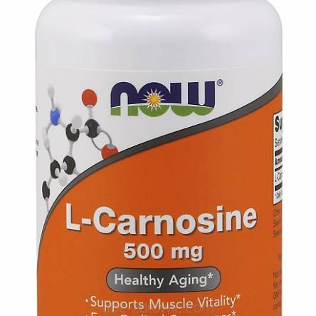 L-Carnosine, 500mg - 50 vcaps