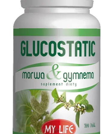 GLUCOSTATIC GymnemaiMorwa -cukrzyca-100 tabl.