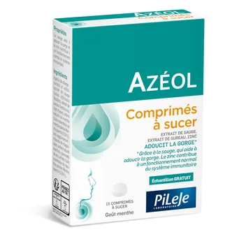 Azeol tabletki do ssania na infekcje bakteryjne Pileje 30 kaps.