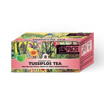 8 Tussiflos TEA fix 20*2g - przy kaszlu HERBA-FLOS