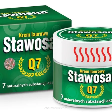 zielone opakowanie Stawosan Q7 - krem laurowy 150 ml
