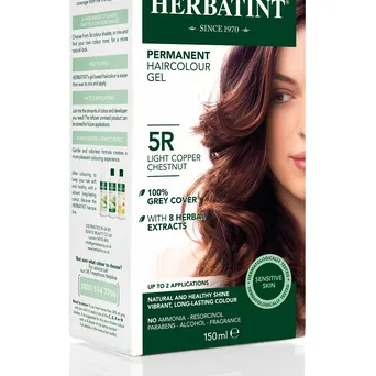 Herbatint-farba do włosów- 5R- JASNY MIEDZIANY KASZTAN