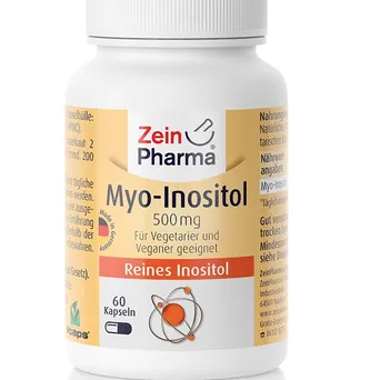 Myo-Inozytol, 500mg - 60 kaps. Zein Pharma